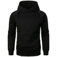thumbnail image 4 of Mens Hoodies Long Sleeve Side Zip Up Sweatshirts Jackets Boys Casual Solid Color Slim Comfort Going Out Athletic Workout Outerwear Coats, 4 of 4