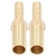 thumbnail image 1 of Empalmador de púas, 2 uds., empalmador de púas, reductor de púas para manguera de latón, conector de púas reductor hexagonal(10mm(3/8in) to 6mm(1/4in)), 1 of 8