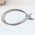 thumbnail image 1 of FUTUREORYY 1Set Stainless Steel Hot Water Hose Leak-free Connection for Bathroom Faucet, 1 of 8