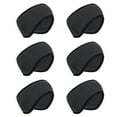 thumbnail image 2 of TOPTIE Lot de 6 Cache-Oreilles Bandeau en Polaire pour Hommes Femmes Hiver Course Ski - Gris, 2 of 8