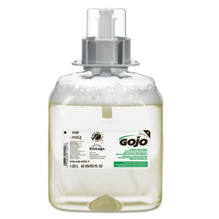 - Gojo Green Certified Foam Soap FMX-12 Refill - 42.3 fl oz (1250 mL) - Hand - Yellow - 3 / Carton