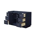 thumbnail image 2 of Wyndham Collection Miranda 54" Metal&Wood Single Bathroom Vanity in Blue/Nickel, 2 of 4