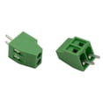 thumbnail image 3 of Conector de bloque de terminales de tornillo PCB universal de paso de 2,54 mm 2 pines / 50 piezas MABOTO 50 pcs, 3 of 7