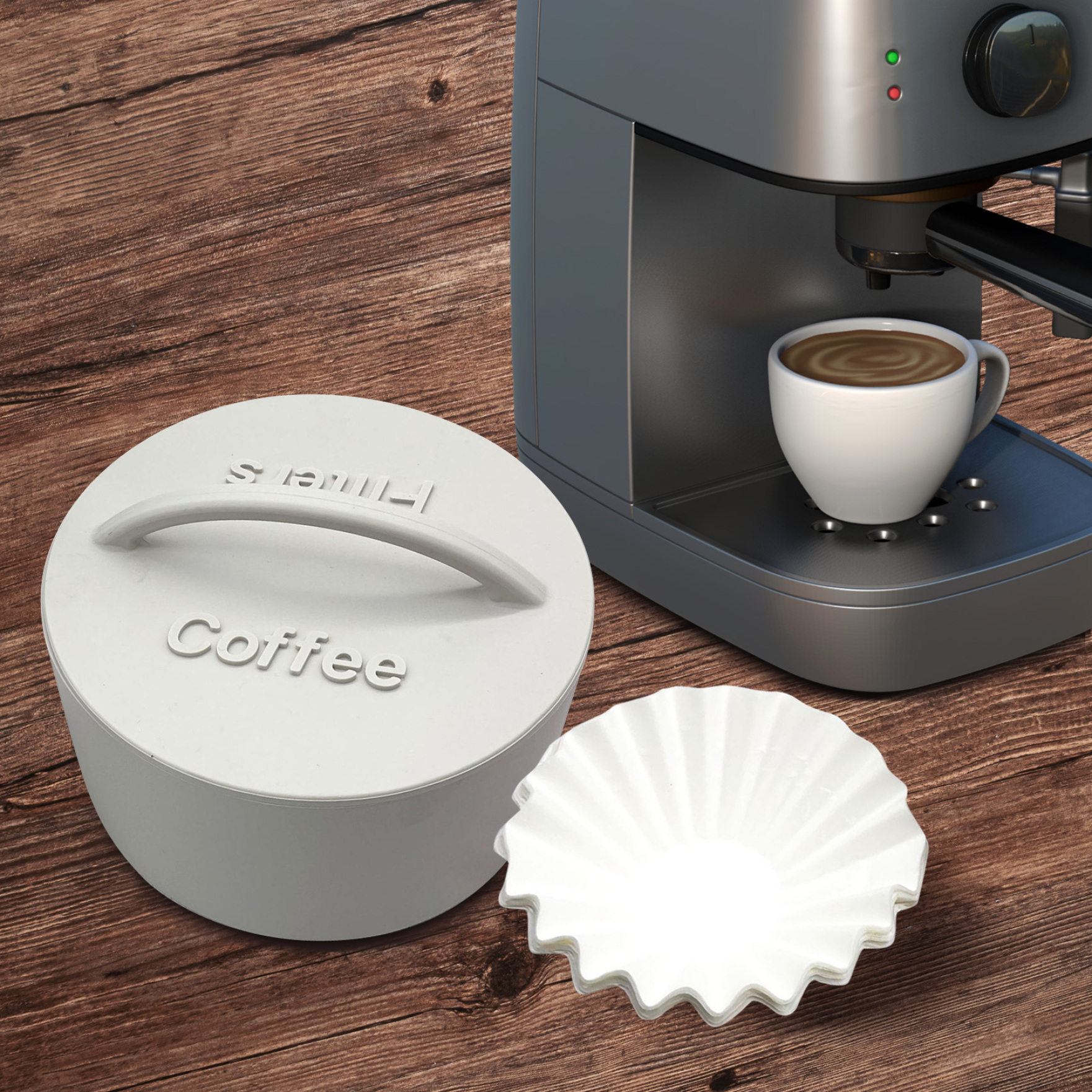 Ssxinyu Coffee Filters Storage Organizer Multifunctional Storage Tool