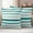 Green, variant on Yellow Grey Outdoor Waterproof Pillow Covers, Farmhouse Watercolor Modern Geometric Decorative Square Throw Pillowcase Sofa Cushion Sham for Patio/Couch/Chair, 20"x20" 2 Pack