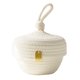 thumbnail image 3 of Caja de joyería organizadora de joyas con tapa, decoración del hogar, cesta tejida portátil, Mini cesta de cuerda de algodón para llaves, pendientes, 3 of 8