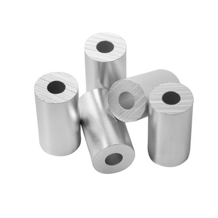

Aluminum Spacer 5/8 OD x 1/4 ID x Choose Your Length Round Spacer Unthreaded Standoff Bushing Plain Finish Fits Screws Bolts 1/4 or by (1-1/8 Length 250 Pack)