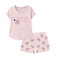 thumbnail image 1 of Set Pijama Peanuts para Mujer, Rosa, Talla G, 2 Piezas, 1 of 4
