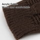 thumbnail image 3 of Guantes de invierno cálidos sobre el codo para mujer, guantes largos sin dedos con orificio para el pulgar, calentador de brazos de punto, 3 of 6