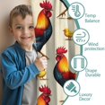 thumbnail image 3 of Blackout Kids Curtains,Roosters and Chicks Childrens Insulated Curtains Set Of 2,Bedroom Essentials,Toddler Room Decor 42x84in(106x213cm), 3 of 4