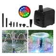 thumbnail image 2 of Bomba de Agua Sumergible con 12 Luces LED 10W Ultrasilenciosa IP68, 2 of 8