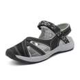thumbnail image 1 of Sandalias Deportivas para Senderismo Mujer DREAM PAIRS Negras Talla 9, 1 of 6