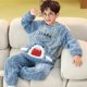 thumbnail image 3 of Conjuntos de pijamas de invierno para niños, pijamas cálidos para Niñas Grandes, ropa de dormir de franela de lana para adolescentes, ropa de dormir para niños, ropa de casa para niños, 3 of 5