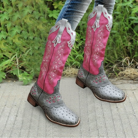 

Christmas Women s Toe Color Shoes Boots Fashion Matching Boots Women s Boots