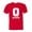 Red, variant on PleaseMeTeesâ„¢ Mens Ohio Otate Football With Buckeye Balls HQ Tee