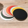 thumbnail image 2 of LCXmlly Flexible Placemat Vibrant Color Dining Table Cup Mat Wear Resistant Non Slip Design Mug Pad, 2 of 7