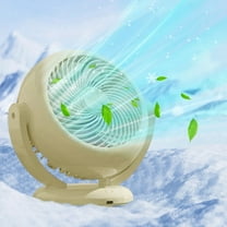 XGFHYJEH Desk Fan, Box Fan, Small Fan, Box Fan Clearance, Small Desk Fan, Small Fans for Desk, Portable Personal Quiet Electric Fan for Home, Plastic