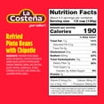 thumbnail image 2 of La Costeña Canned Refried Pinto Beans with Jalapeno Pepper, 20.5 oz, 2 of 6