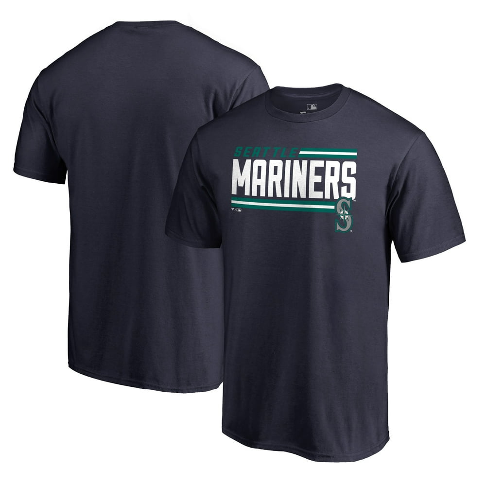 Seattle Mariners Fanatics Branded Onside Stripe Big & Tall T-Shirt ...