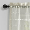 thumbnail image 6 of Lush Decor Farmhouse Textured Sheer Valance - Beige - 18 x 52, 6 of 11