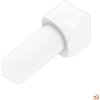 Schluter RONDEC - 90 Degree Inside Corner - for 3/8" Thick Tile - Bright White Coated PVC