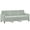 Light gray + Width 78", variant on vidaXL Sofa Chair Upholstered Single Sofa Armchair for Living Room Velvet