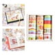 thumbnail image 1 of 20x conjunto de cintas Washi, cinta adhesiva, s decorativas para álbum de recortes, manualidades para álbum DIY, suministros de papelería, Baoblaze Cintas Washi, 1 of 8