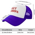 thumbnail image 6 of Foxys-Grandpa Hat Black Baseball Cap Men Women Trucker Hat, 6 of 9
