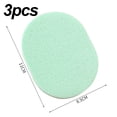 thumbnail image 2 of Facial Cleaning Sponges Oval Makeup Removal Cleaning Pad Powder Puff, 2 of 6