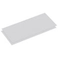 thumbnail image 1 of 6061 Aluminio Hoja, 200mm x 100mm Rectángulo Aluminio Placa 0,5mm Grosor Plano Metal Surtido con Protectora Película, 2uds, 1 of 5