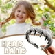 thumbnail image 1 of Toothed Female Daily External Headdress High Skull Top Pressure Hair Dough Twists Headband, 1 of 6