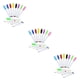thumbnail image 3 of Tholdsy White Board Stationery Greasy Professional Dry Tools Pens Marking Markers Practical Painting Drawing Office Home Erase Baby Type1, 3 of 6