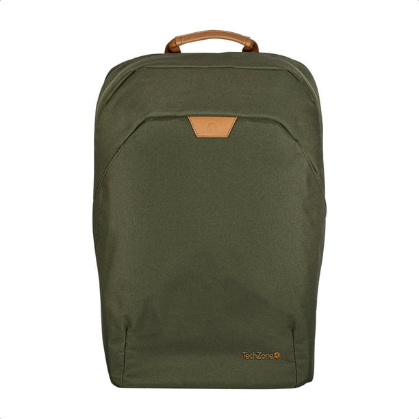 BACKPACK TECHZONE PORTA LAPTOP PET RECICLADO ECO HERO VERDE