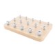 thumbnail image 5 of Tablero Ejercitador De Dedos Para Pacientes Con Accidente Cerebrovascular, Tablero Flexible De Inserción De Madera Fina, Funcionalidad Mejorada De Madera Para Personas Mayores, 5 of 7