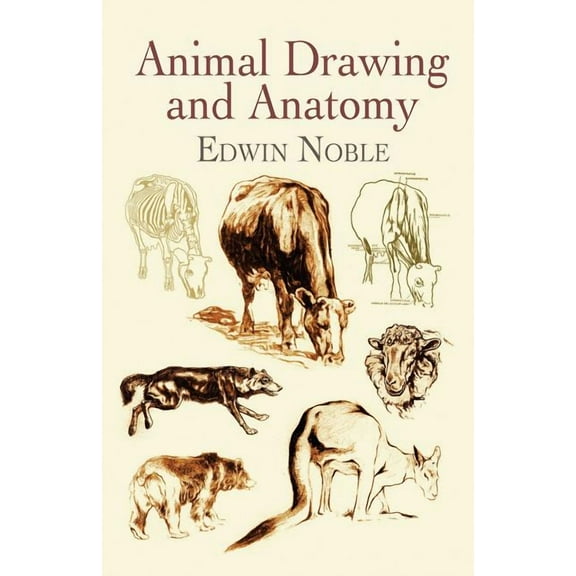 Dover Art Instruction Animal Drawing and Anatomy, (Paperback)