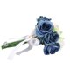 thumbnail image 4 of Ramo De Flores De Boda Artificial, Ramo De Boda Artificial Reutilizable Romántico Realista Para El Hogar, 4 of 8