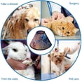 thumbnail image 4 of Lakeside Boat Soft Cat Dog Recovery Collar Adjustable Cat Cone Wound Healing Protective After Surgery for Large/Medium/Small Dogs Cat, 4 of 7