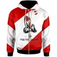 thumbnail image 2 of Sudadera con capucha vintage para hombre, con estampado de bandera del Líbano, moda urbana, manga larga, holgada, de gran tamaño, ropa Y2k, sudaderas con cremallera, 2 of 5