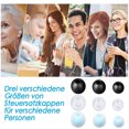 thumbnail image 3 of keepw Bouchon d'Oreille Coloré Portable Écouteurs Silicone Intra-Auriculaires Protection Résistante à l'Usure pour le Sommeil, 3 of 6