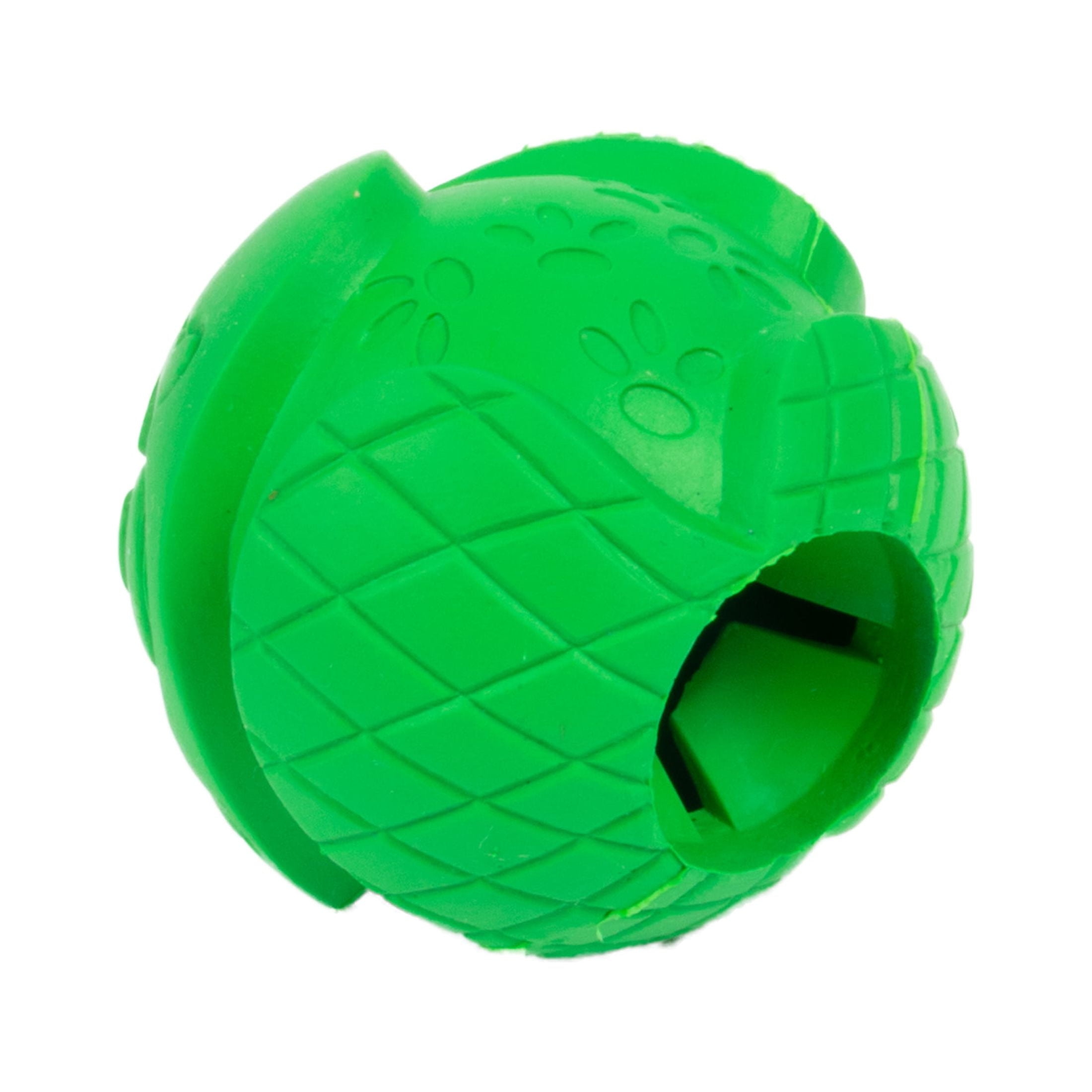 Pet Life Grip N Play Treat Dispensing Ball-Shaped Suction Cup Dog Toy -  20210725