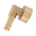 thumbnail image 3 of Brass Pipe Nipple Adapter Fitting Brass Pipe Fitting Hose Barb Hose Barb Coupling G1/2 For, 3 of 8