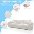thumbnail image 3 of YOPTOP Plastic Sofa Cover  Waterproof Washable Slipcover for Storage and Moving  Clear,sofa, 3 of 11