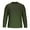 Army Green, variant on ZVNAΖH Sweaters for Men Crewneck Pullover Casual Long Sleeve Thick Weave Textured Sweater Fall Fashion 2025