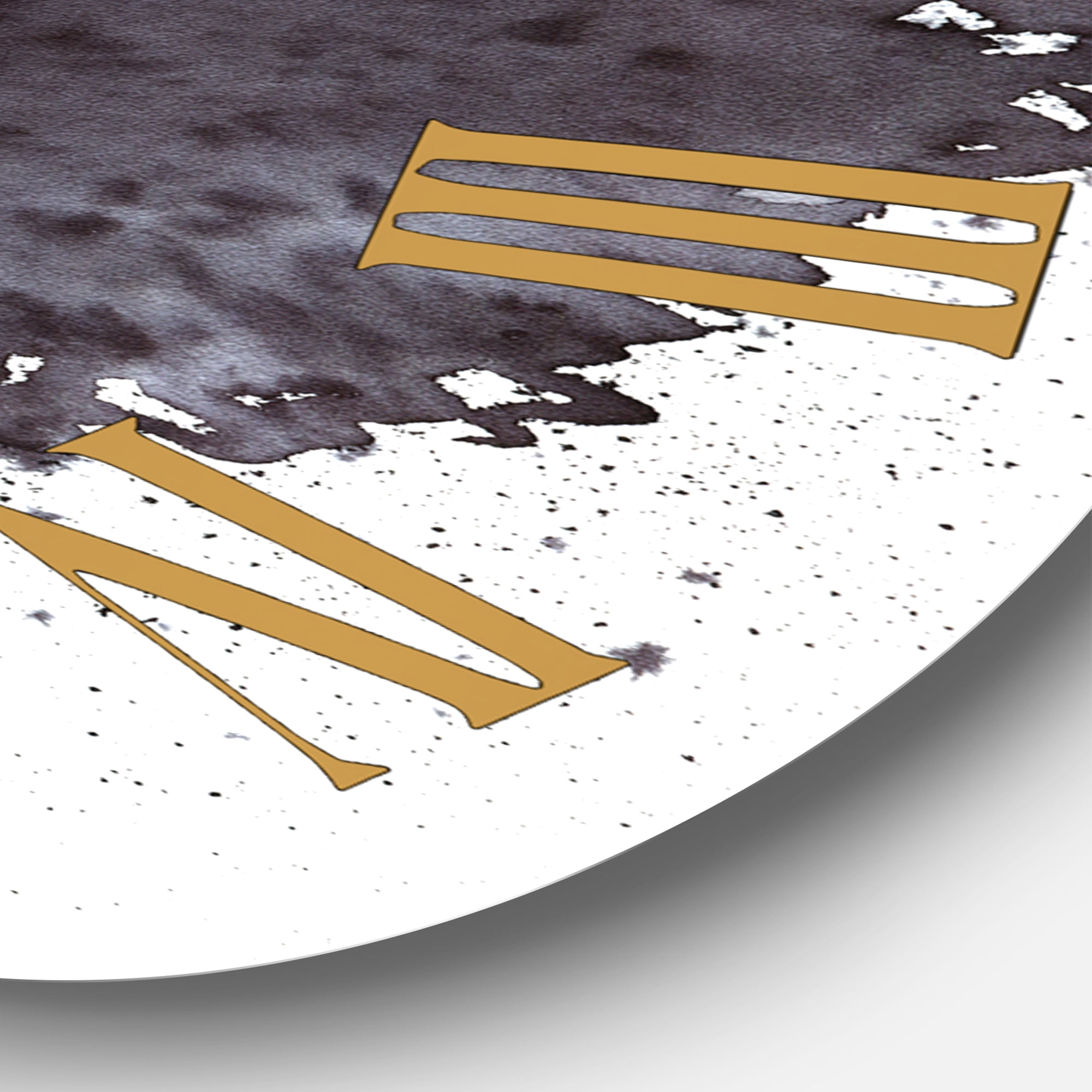 Designart 1 in Quartz Modern/Contemporary Wall Clock