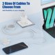 thumbnail image 4 of Cable USB C a USB C de carga rápida, paquete de 4 unidades de 60 W para iPhone, 4 of 7