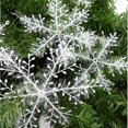 thumbnail image 5 of (22cm)60pcs Christmas Decorations Snowflake White Plastic Artificial Snow, 5 of 5