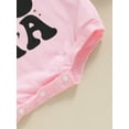 thumbnail image 7 of FEORJGP Toddler Little Girl Boy Summer Rompers 0 9M 12M 18M 24M Infant Baby Short Sleeve Jumpsuits Crew Neck Bodysuits Letter Baseball Print Casual PlFashion Comfy Daily Clothes for Vacation, 7 of 7