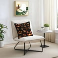 thumbnail image 3 of Outdoor Waterproof Pillow Covers Halloween Scary Pumpkin Ghost Face Decorative Throw Pillow Protectors,Orange Black Pillowcase Cushion Cases for Patio Sofa Garden Couch,16x16in,Pack of 2, 3 of 9