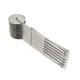 thumbnail image 2 of 7-Wheel Stainless Steel Rolling Pin Adjustable Width Multi-Function Rolling Pin for Pizza and Noodles, 2 of 4