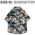 thumbnail image 2 of Camisa casual para hombre, camisas de playa tropicales, camisa de playa estampada, top regular de verano, 2 of 6